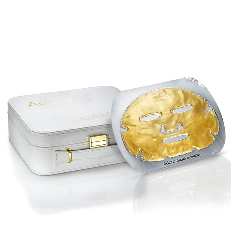 Golden Touch 24k Techno-Dermis Facial Mask - Adore Cosmetics Milano